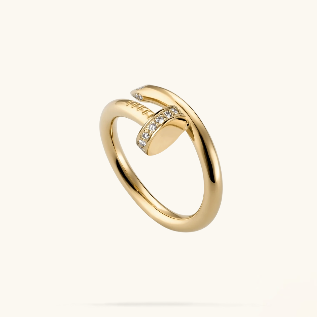 2 CARTIER JUSTE UN CLOU RING with brilliant-cut diamonds