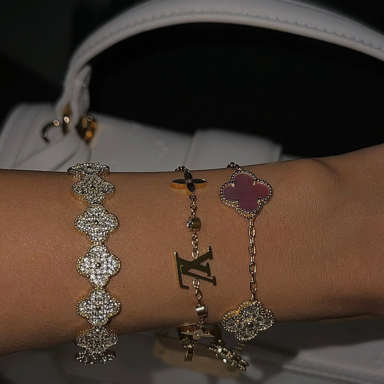 LOUIS VUITTON IDYLLE BLOSSOM MONOGRAM BRACELET