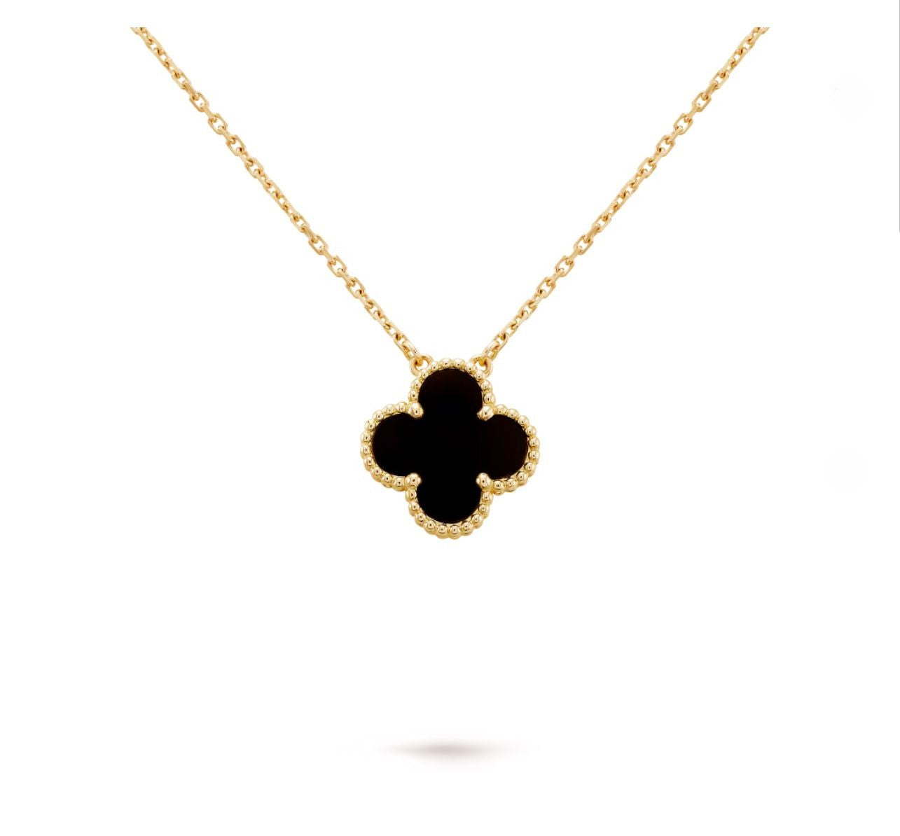 VAN CLEEF NECKLACE SINGLE CLOVER