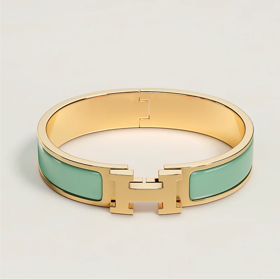 HERMÈS CLIC H BRACELET GOLD