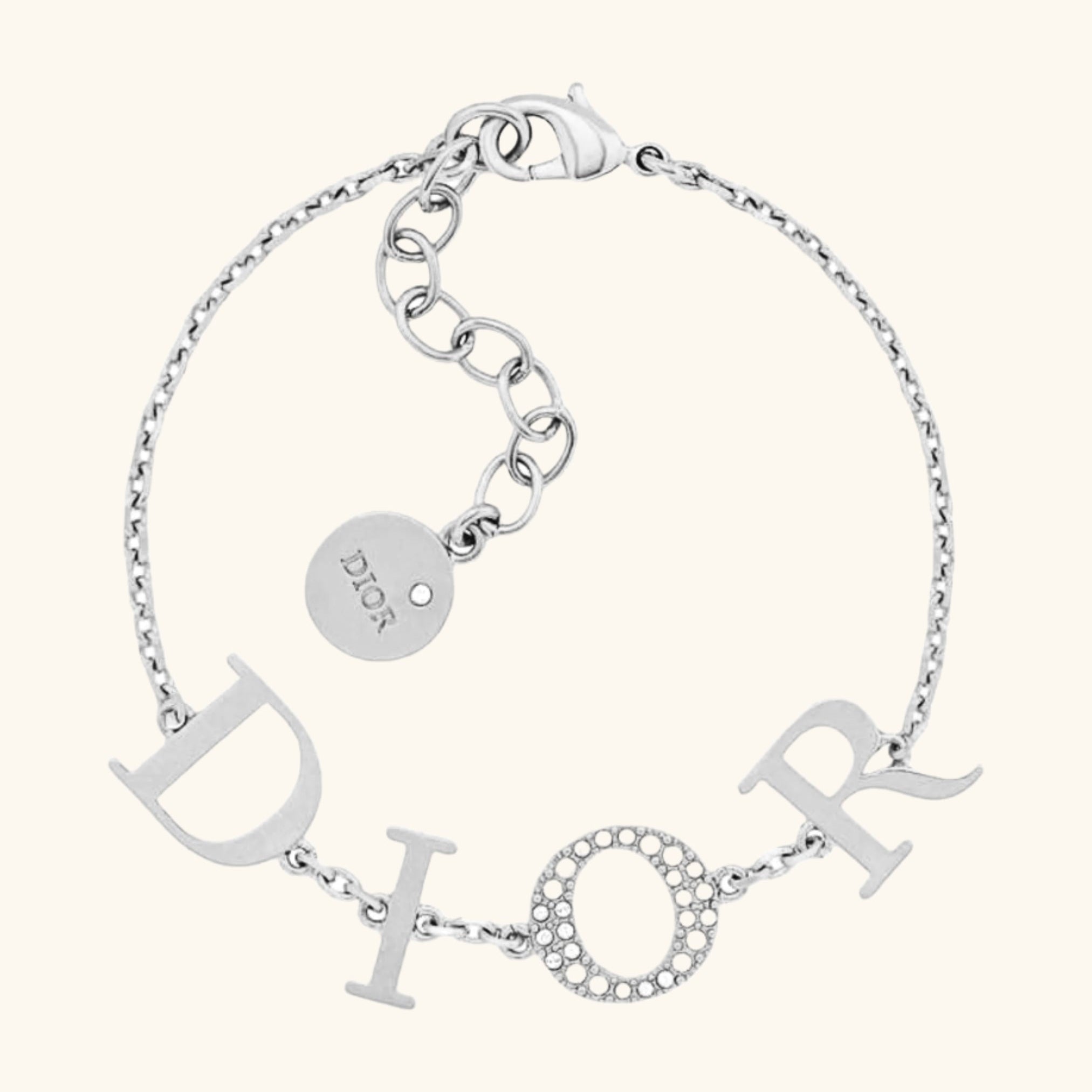 Dior Gold Tone Crystal Dio(r)evolution Bracelet