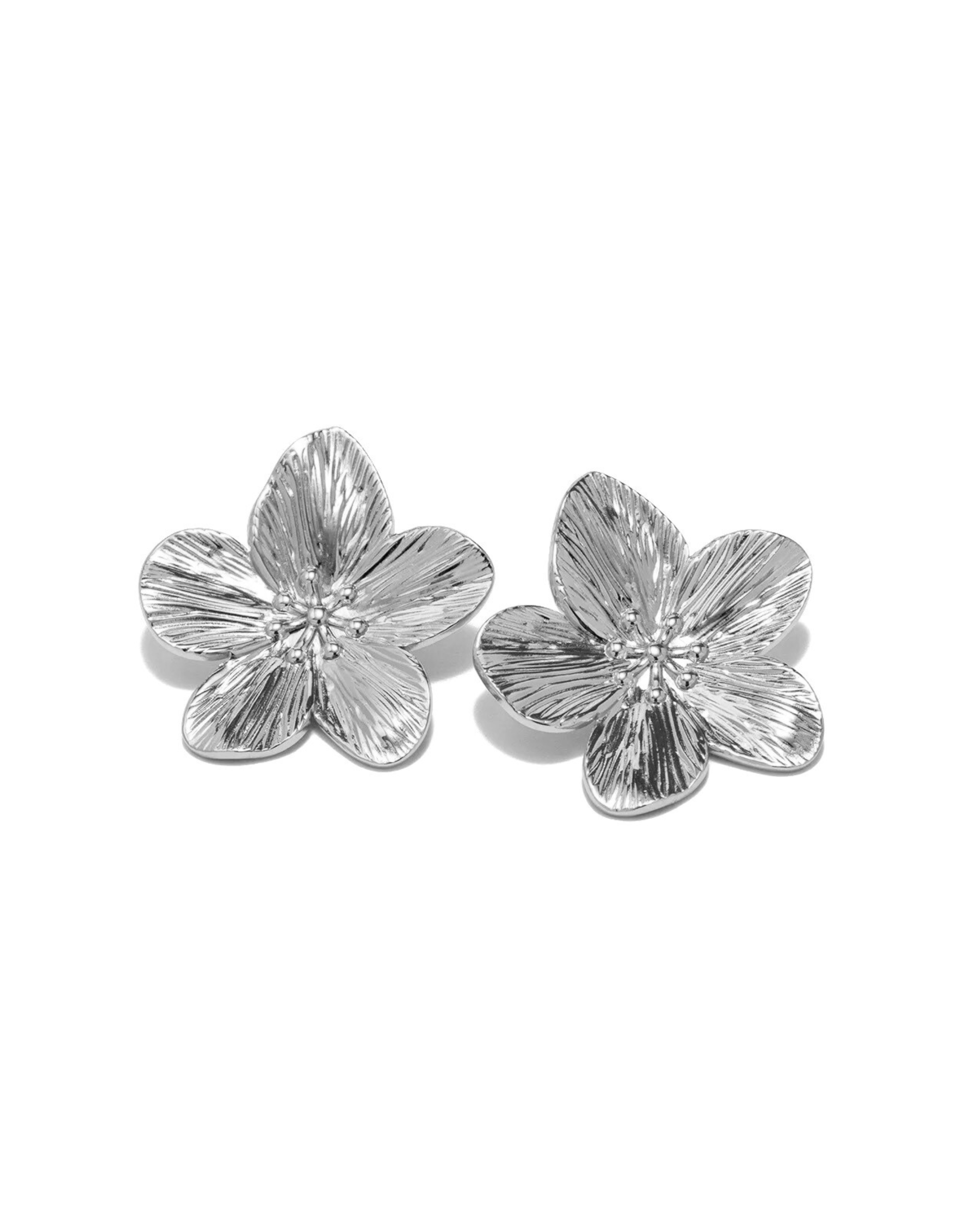 2 Jasmine Earrings Silver