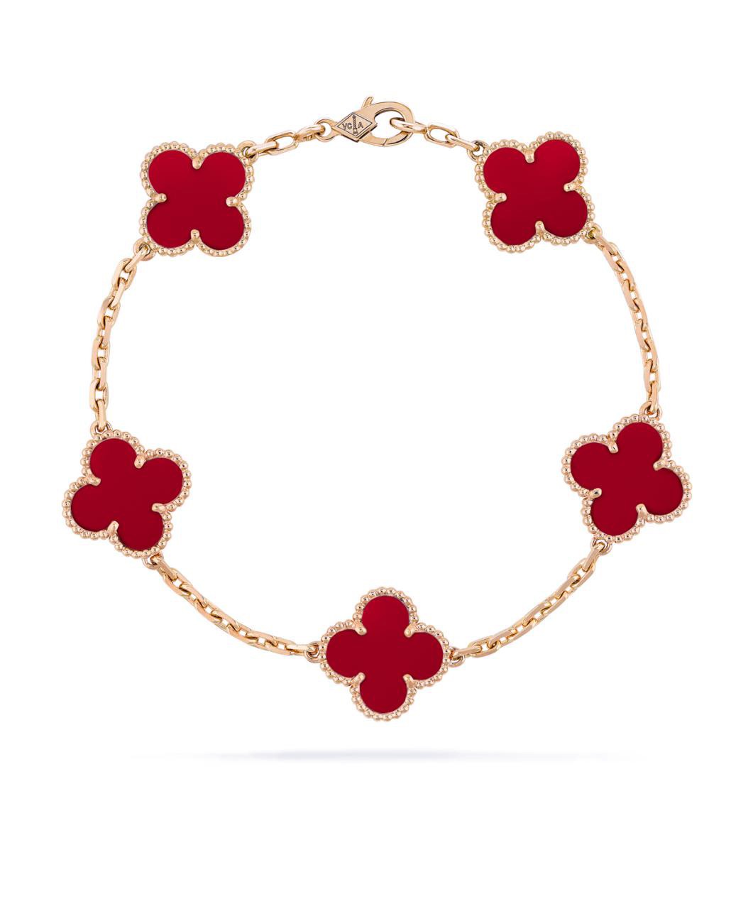 1 VINTAGE VCA BRACELET (18K Yellow Gold/Rose Gold Plated)