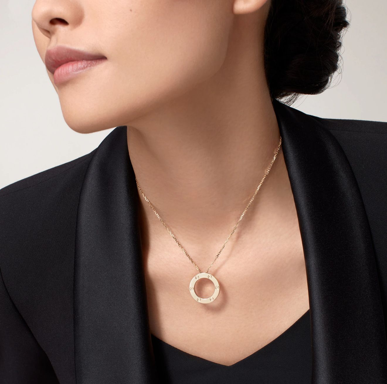2 C.ARTIER LOVE PENDANT (18K YELLOW GOLD PLATED)