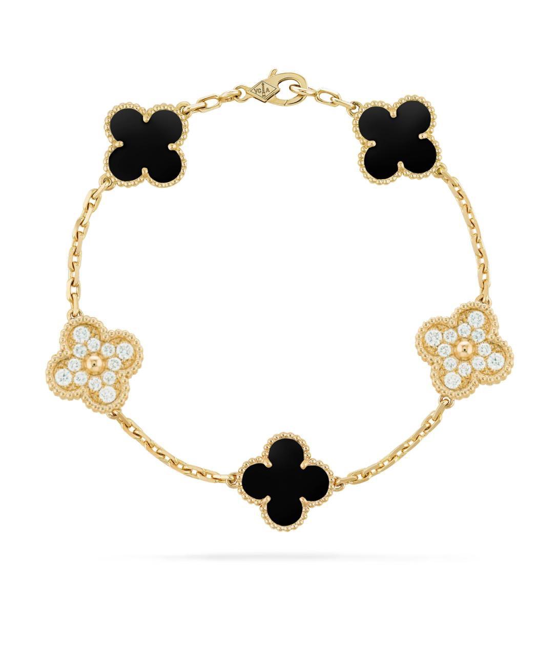 1 VINTAGE VCA BRACELET (18K Yellow Gold/Rose Gold Plated)