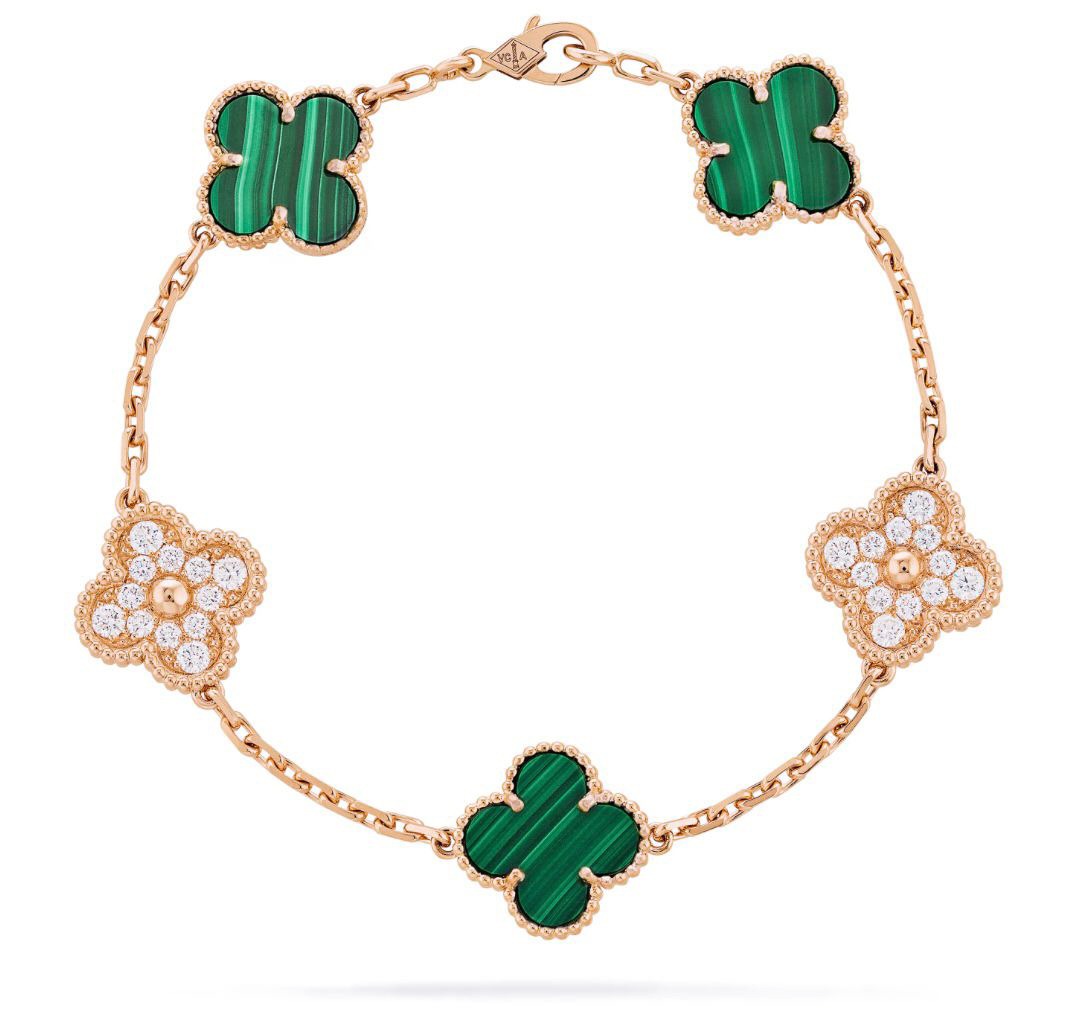 1 VINTAGE VCA BRACELET (18K Yellow Gold/Rose Gold Plated)