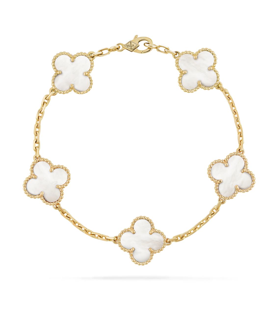 1 VINTAGE VCA BRACELET (18K Yellow Gold/Rose Gold Plated)
