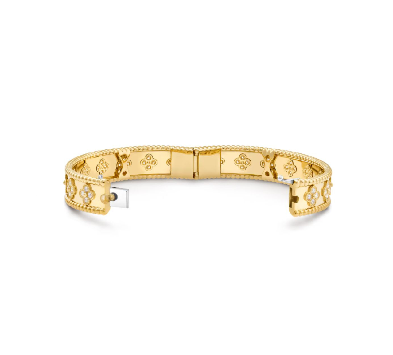 VAN CLEEF PERLEE CLOVER BRACELET
