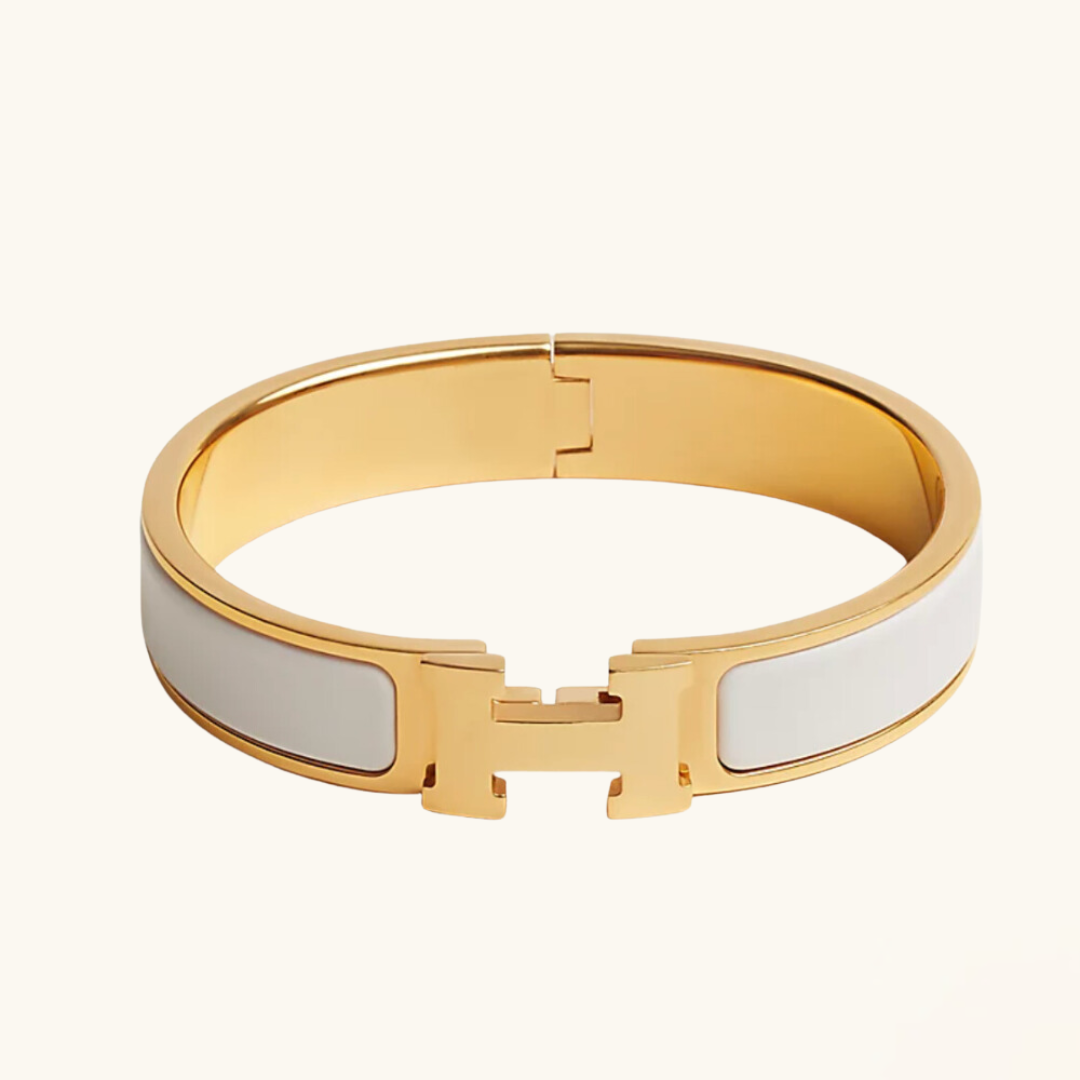 HERMÈS CLIC H BRACELET GOLD