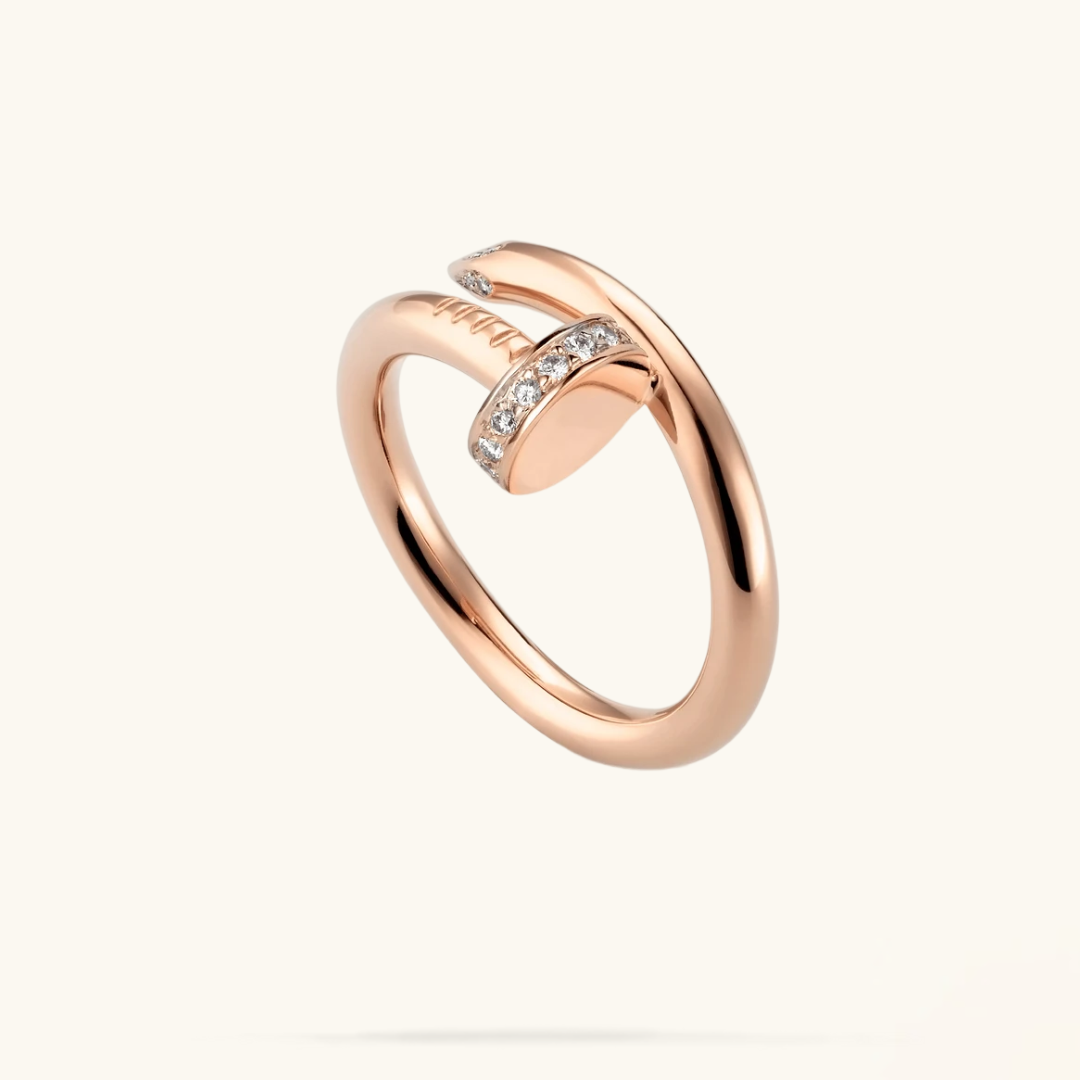 2 CARTIER JUSTE UN CLOU RING with brilliant-cut diamonds