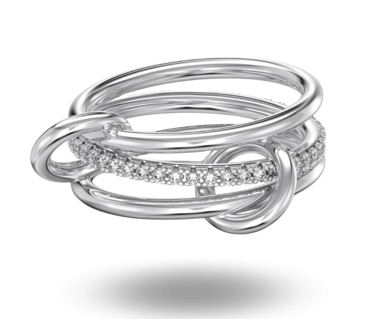 2  Spinelli Kilcollin 18k Gold Ring with Diamond