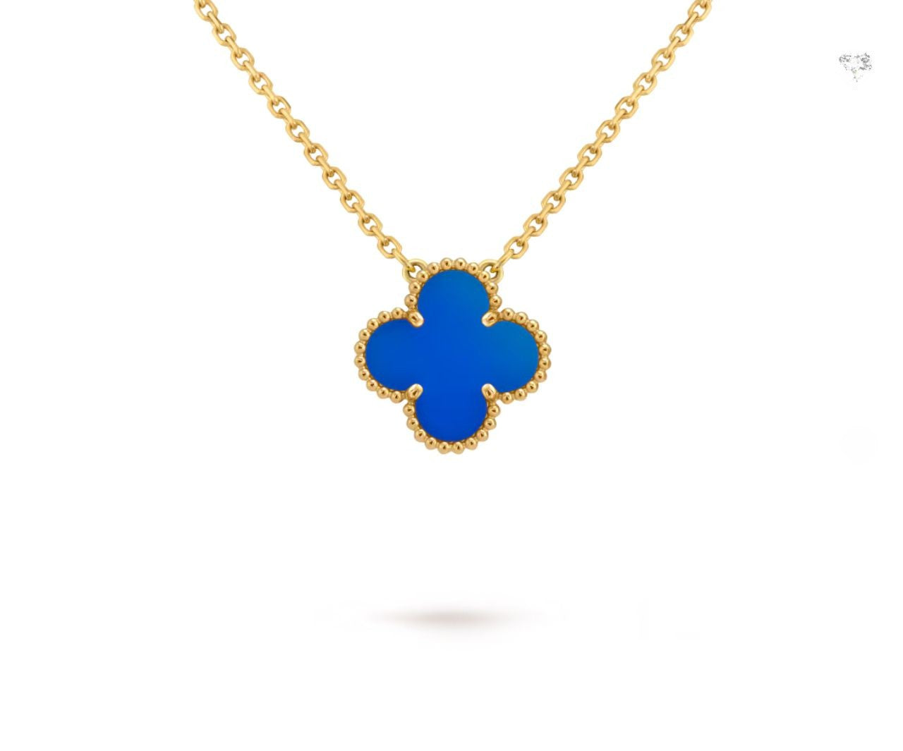 VAN CLEEF NECKLACE SINGLE CLOVER