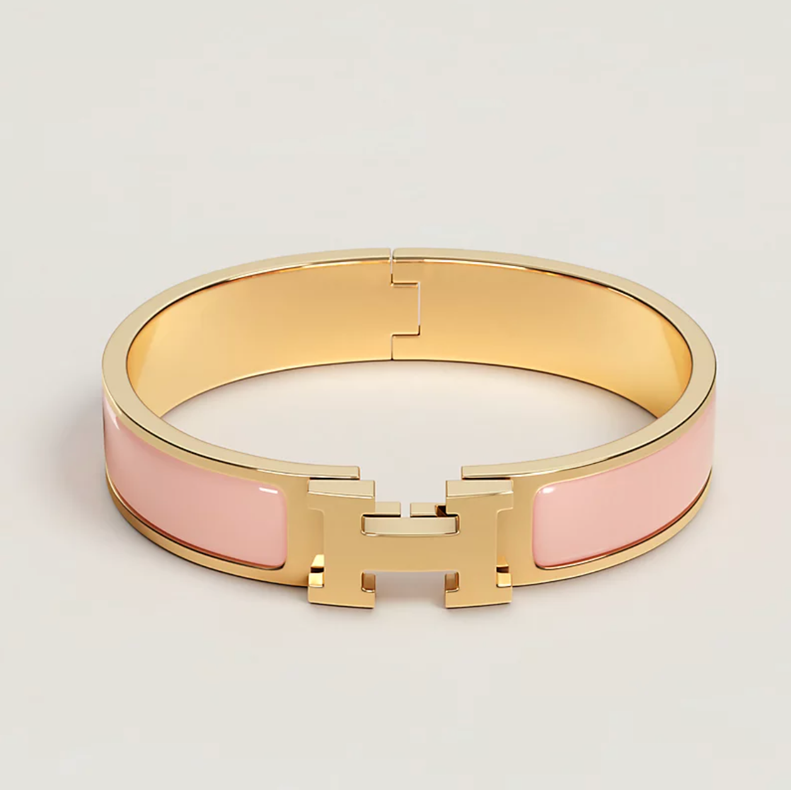 HERMÈS CLIC H BRACELET GOLD