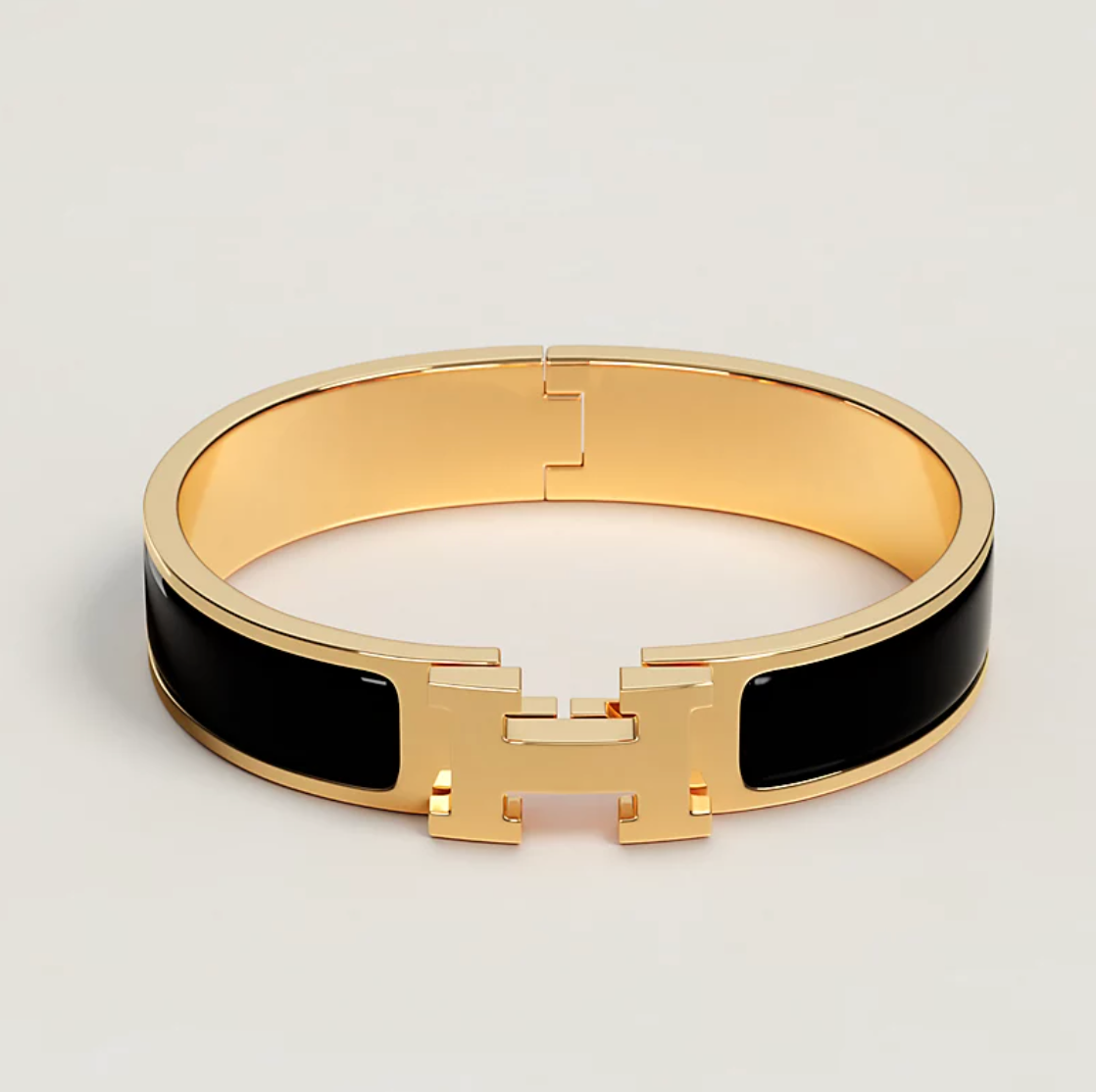 HERMÈS CLIC H BRACELET GOLD