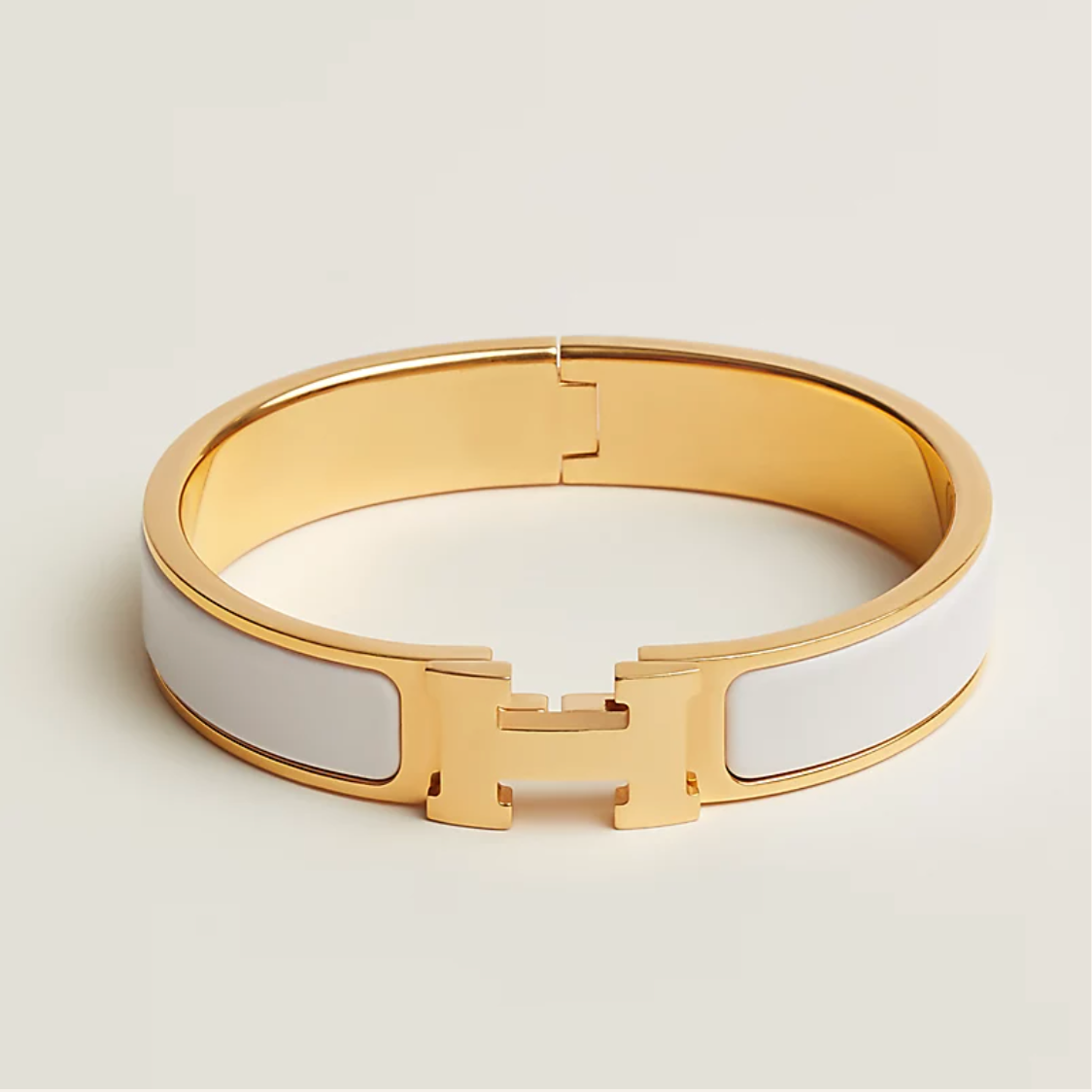 HERMÈS CLIC H BRACELET GOLD