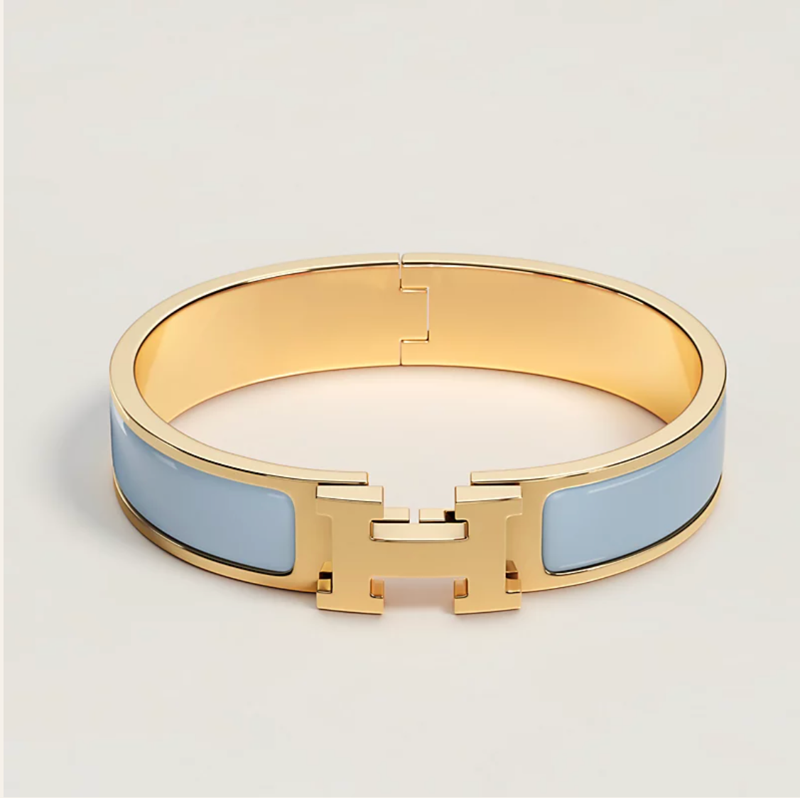 HERMÈS CLIC H BRACELET GOLD