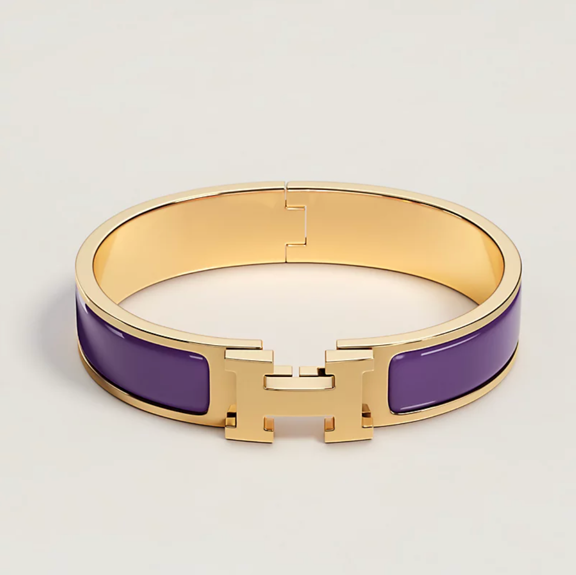 HERMÈS CLIC H BRACELET GOLD