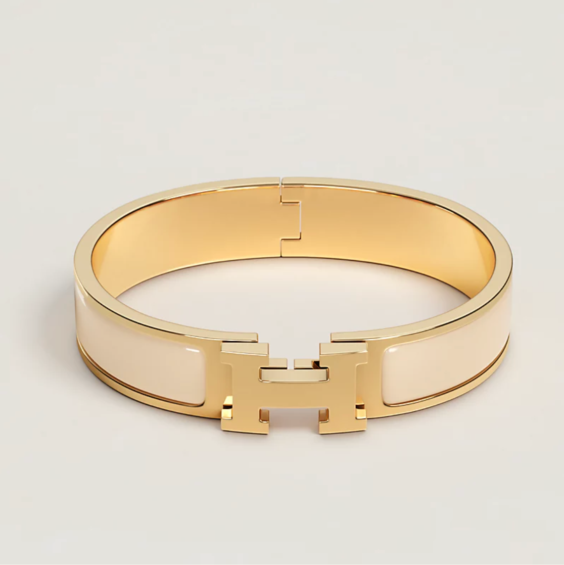 HERMÈS CLIC H BRACELET GOLD