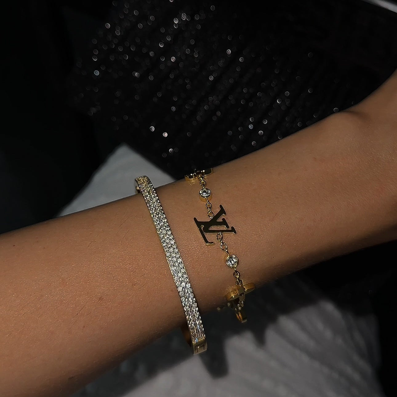 LOUIS VUITTON IDYLLE BLOSSOM MONOGRAM BRACELET