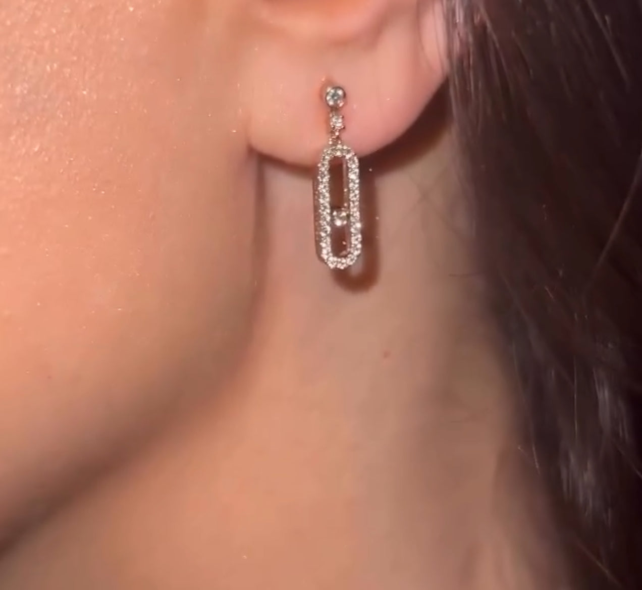MESSICA MOVE UNO STUD EARRINGS