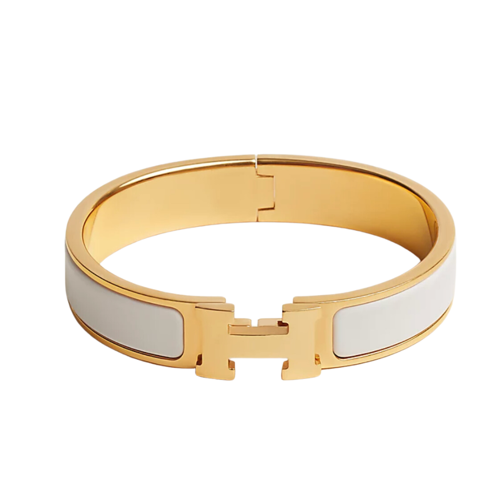 HERMÈS CLIC H BRACELET GOLD