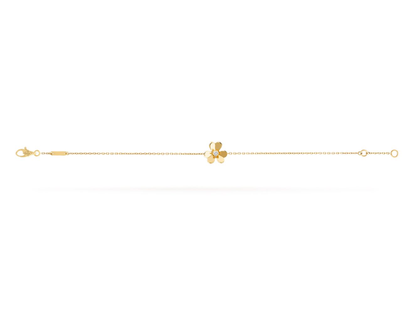 1 V.ANCLEEF FRIVOLE BRACELET (18K YELLOW GOLD PLATED)
