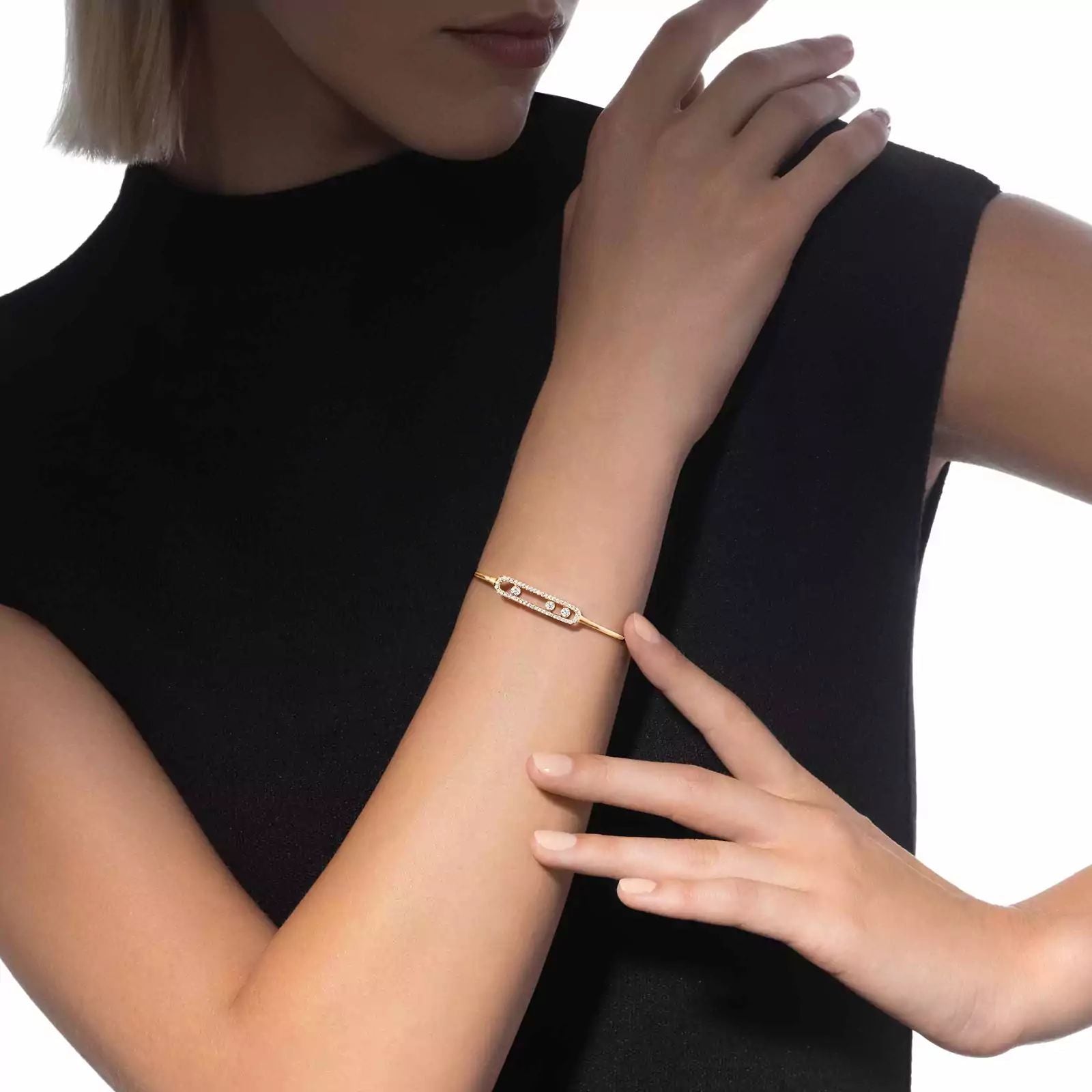 MESSIKA MOVE PAVED THIN BRACELET