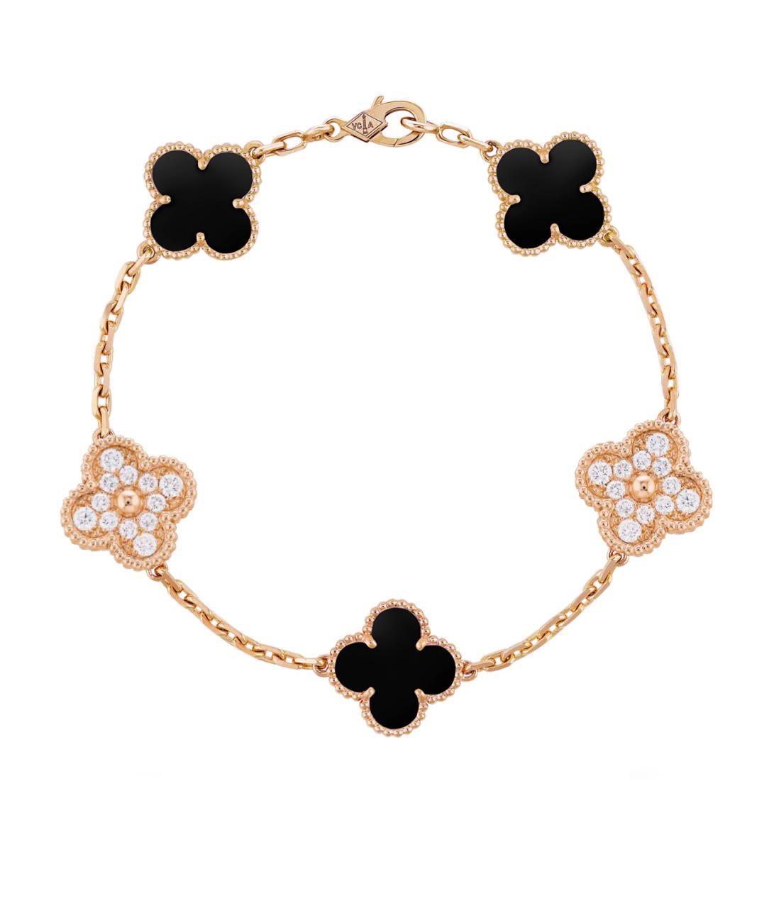 1 VINTAGE VCA BRACELET (18K Yellow Gold/Rose Gold Plated)