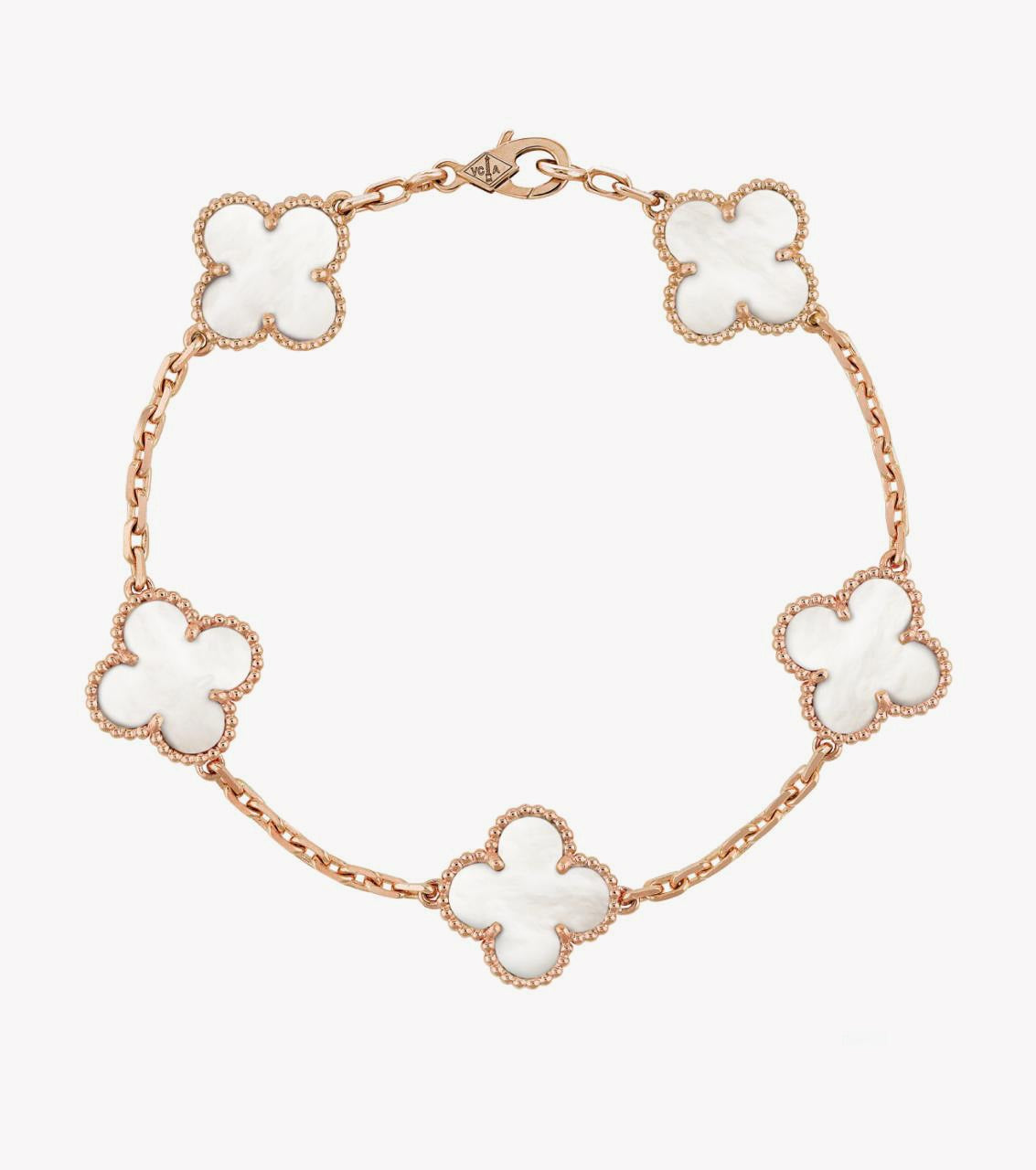 1 VINTAGE VCA BRACELET (18K Yellow Gold/Rose Gold Plated)