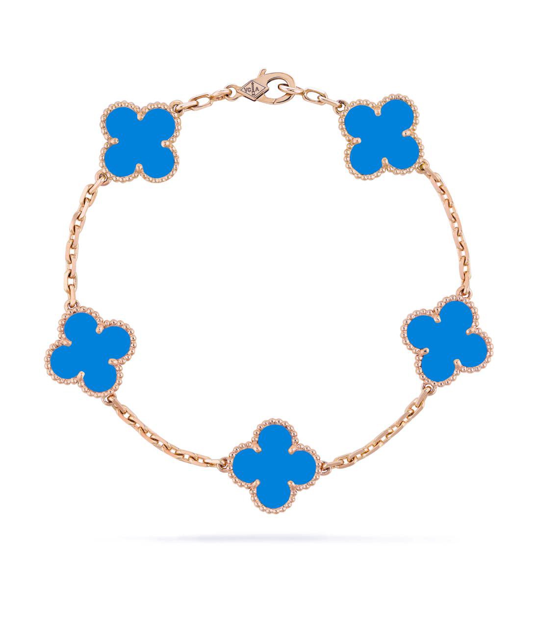1 VINTAGE VCA BRACELET (18K Yellow Gold/Rose Gold Plated)