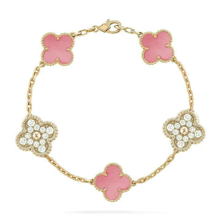 1 VINTAGE VCA BRACELET (18K Yellow Gold/Rose Gold Plated)