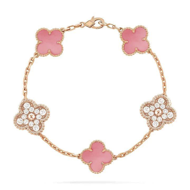 1 VINTAGE VCA BRACELET (18K Yellow Gold/Rose Gold Plated)