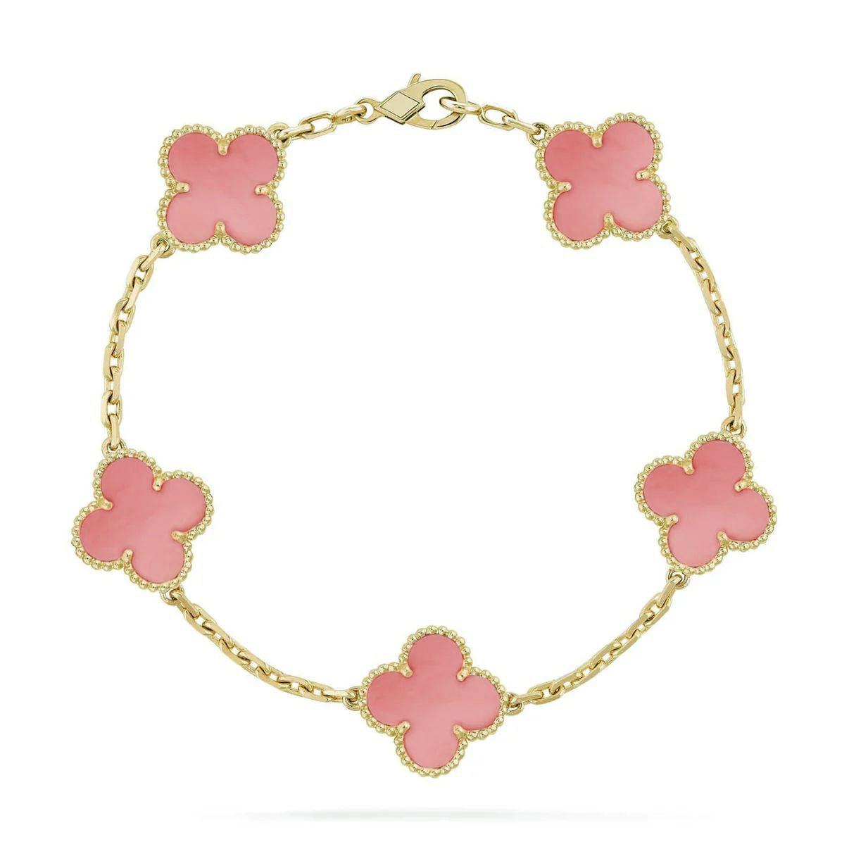 1 VINTAGE VCA BRACELET (18K Yellow Gold/Rose Gold Plated)