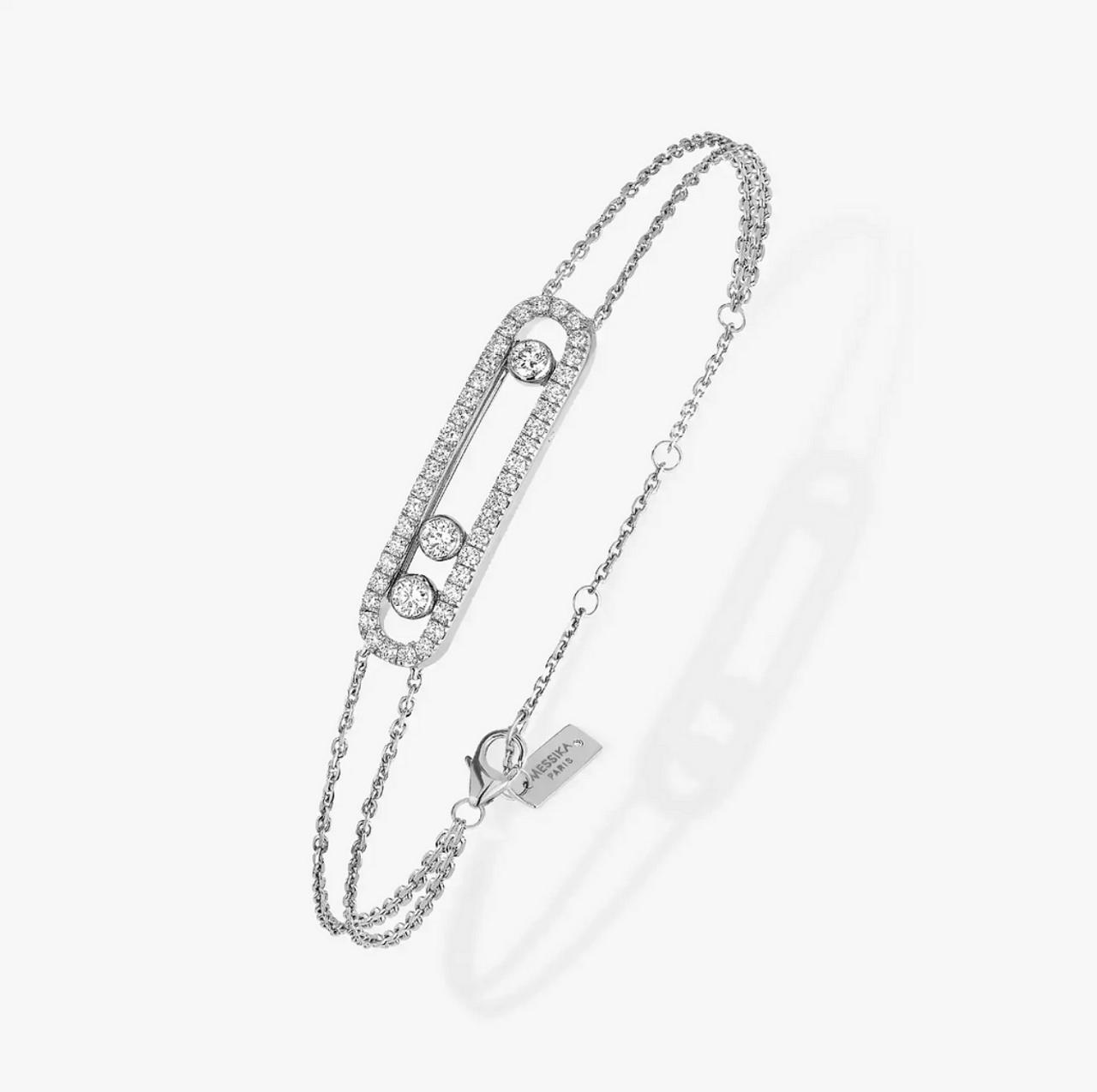 1 M.ESSIKA MOVE CLASSIC DIAMOND BRACELET (YELLOW GOLD/ROSE GOLD/WHITE GOLD PLATED)