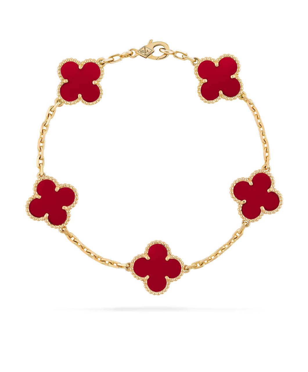 1 VINTAGE VCA BRACELET (18K Yellow Gold/Rose Gold Plated)