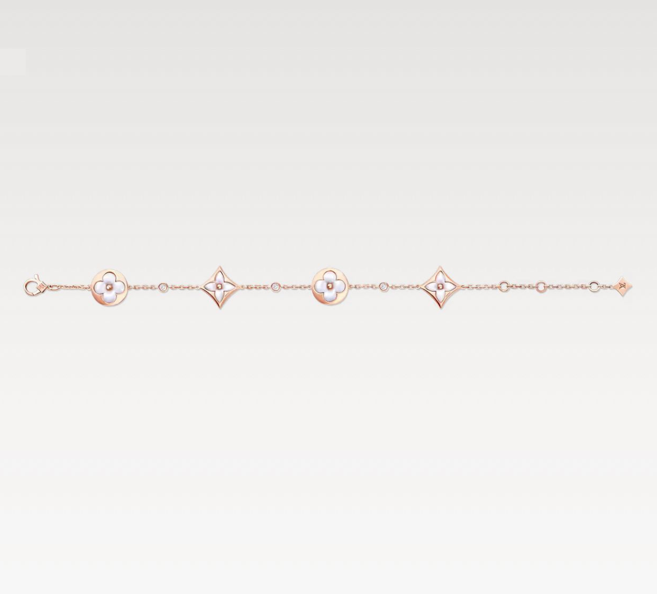 LOUIS VUITTON COLOUR BLOSSOM BB MULTI MOTIF BRACELET