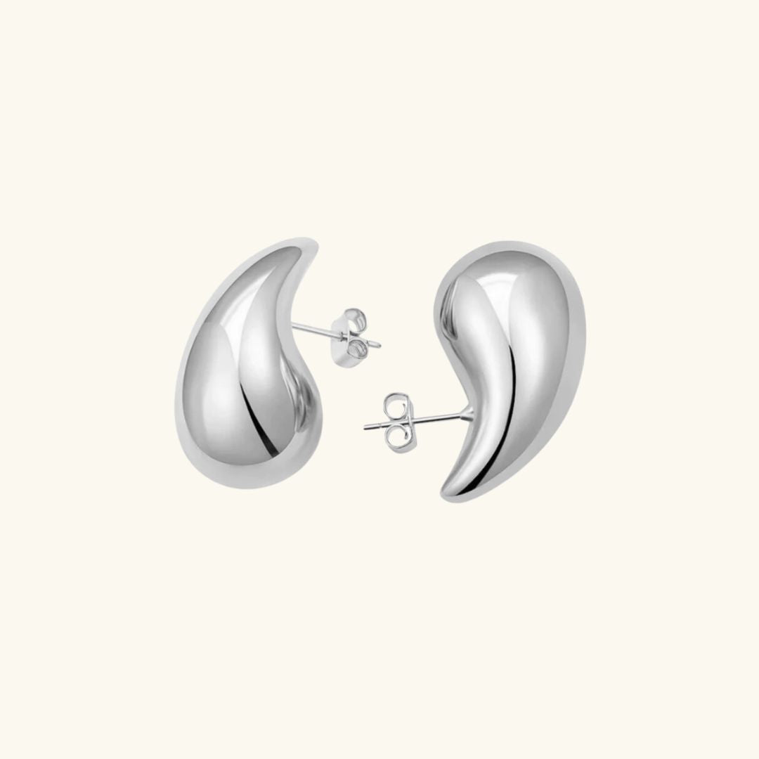 SANDRA TEARDROP GOLD EARRINGS