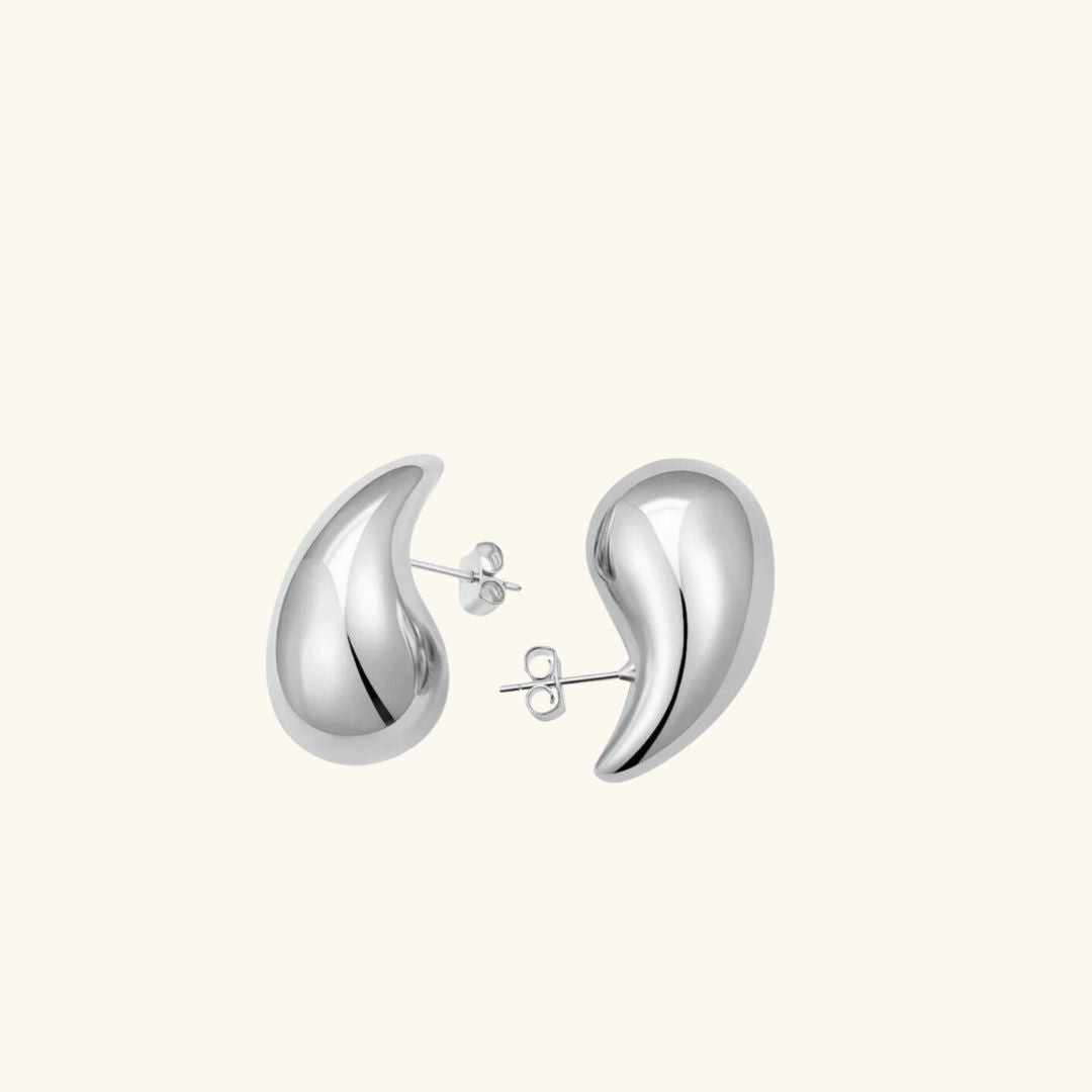 SANDRA TEARDROP GOLD EARRINGS
