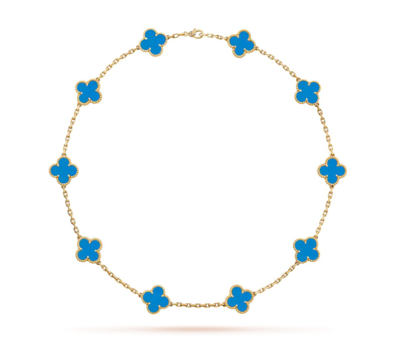 VAN CLEEF NECKLACE 10 CLOVER