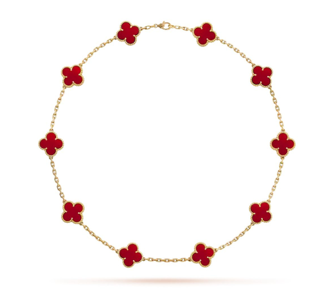 VAN CLEEF NECKLACE 10 CLOVER